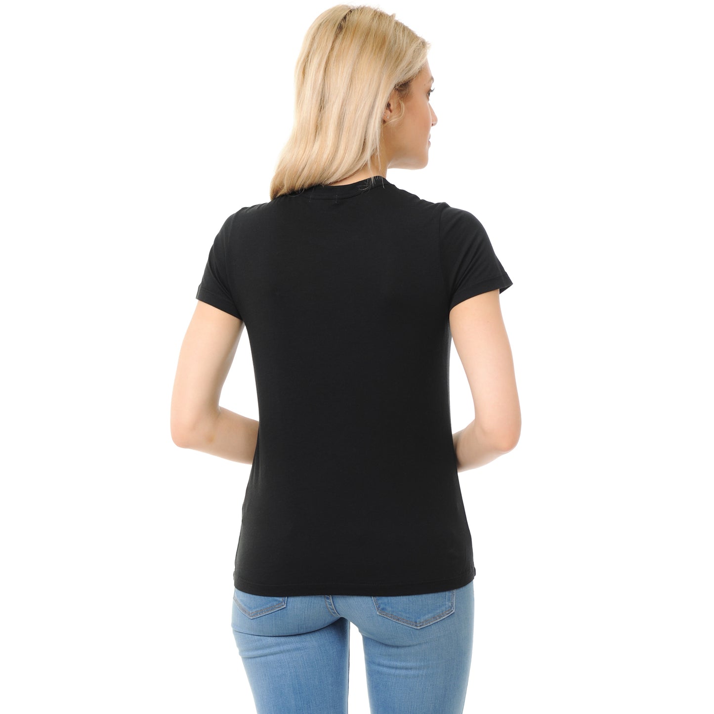 Slim Fit Crew Neck T-Shirt with Binded Neckline