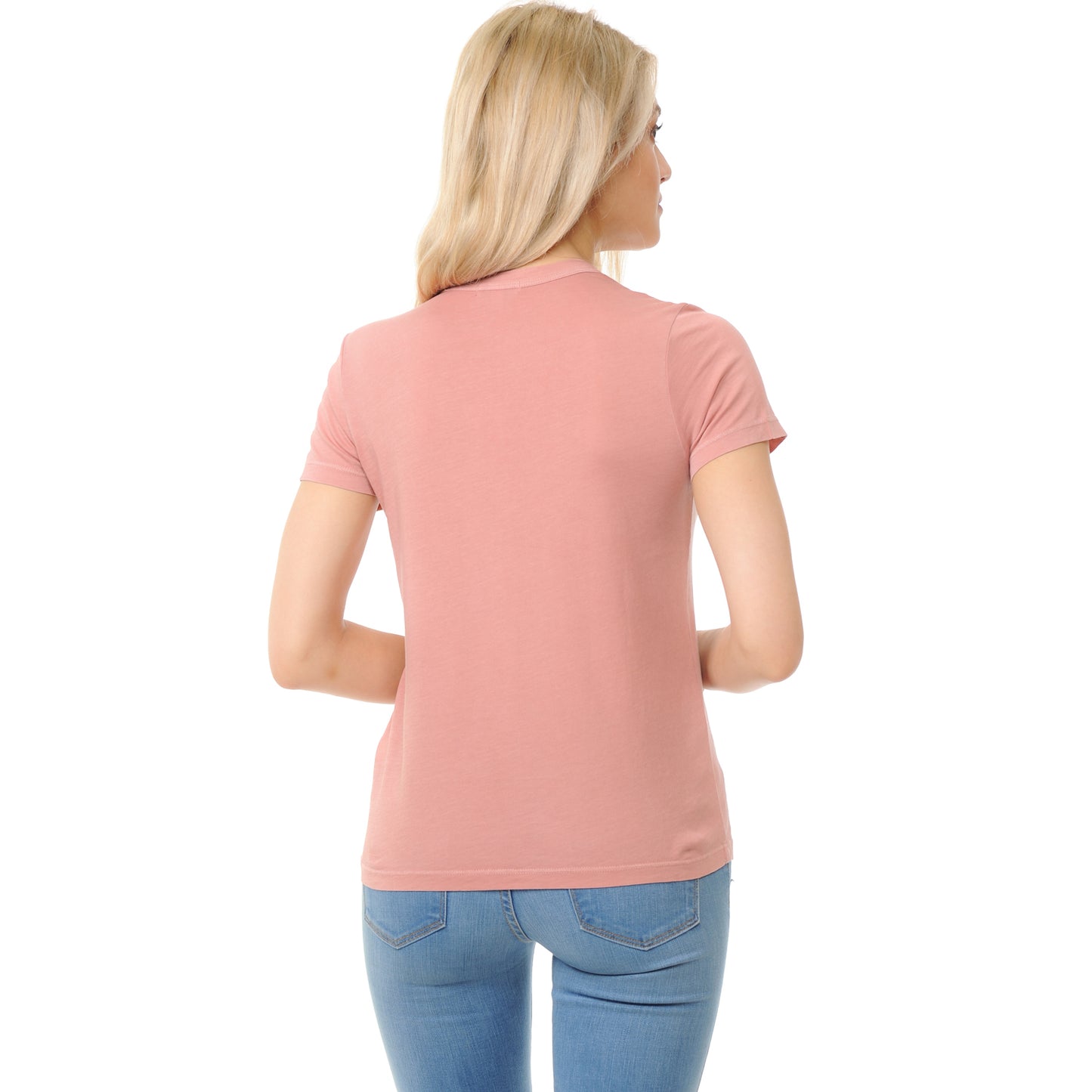 Slim Fit Crew Neck T-Shirt with Binded Neckline