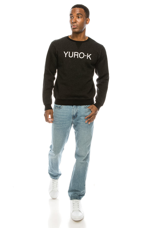 YURO-K Authentic Originals Sueded Fleece Sweatshirt