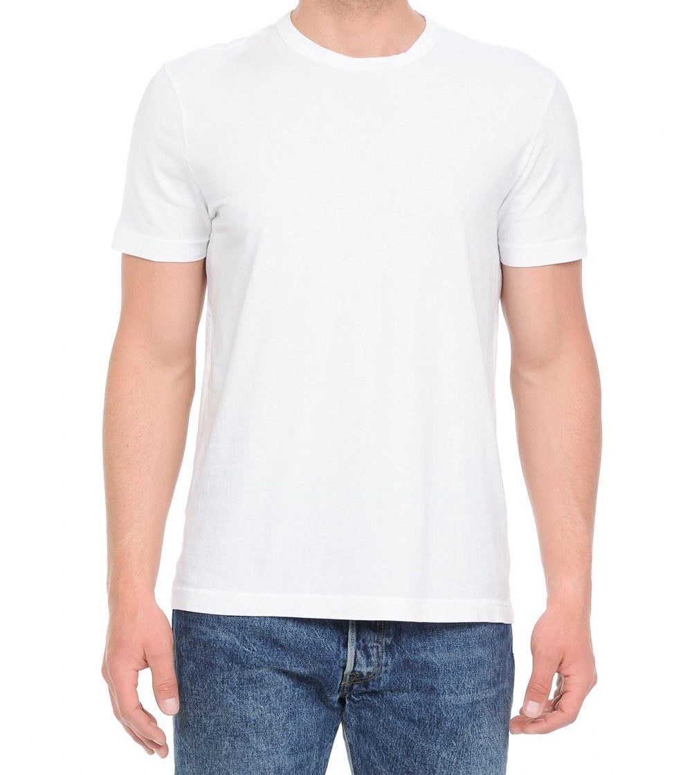 Classic Crew Neck T-Shirt with Binded Neckline