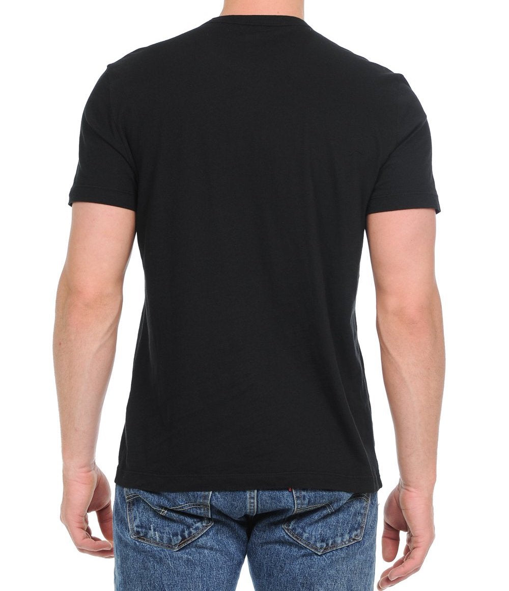 Classic Crew Neck T-Shirt with Binded Neckline