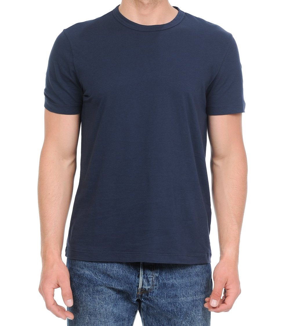 Classic Crew Neck T-Shirt with Binded Neckline